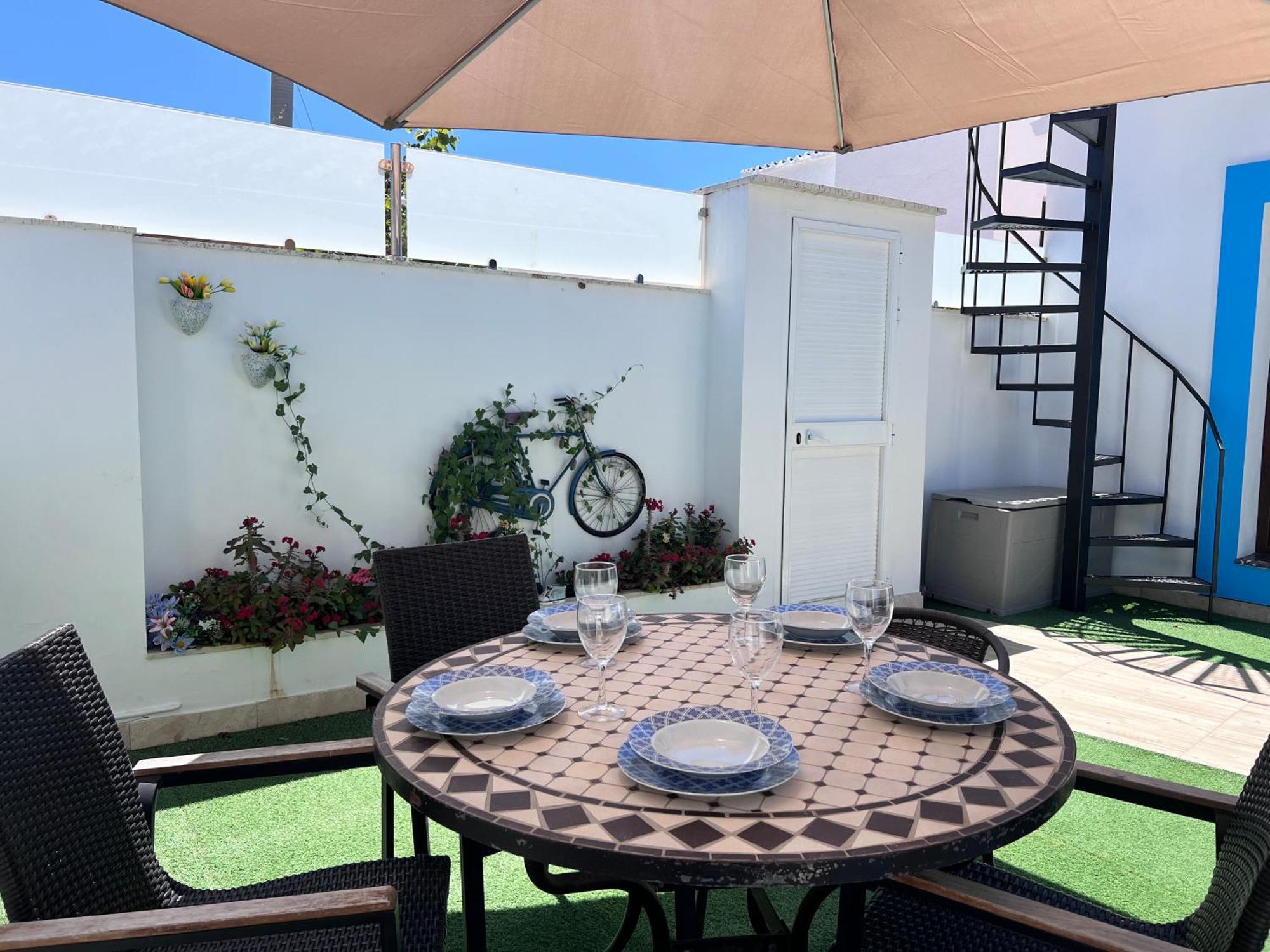 Pirata Bungalow Sea Front Estepona Eksteriør bilde